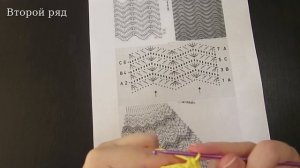 Узор Зигзаг (Миссони, паркет) крючком Crochet Missoni