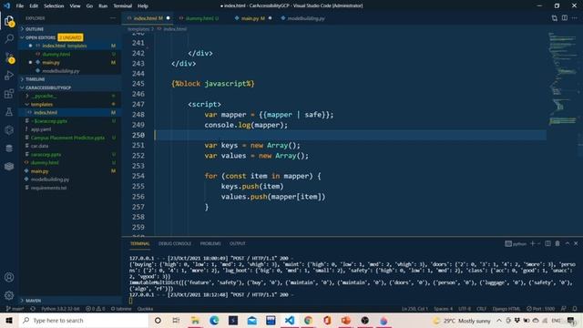 6 Integrating JavaScript with Flask смотреть онлайн