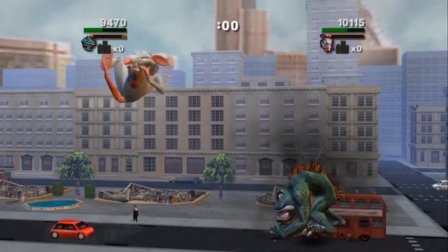 Rampage Total Destruction (PS2) | Gilman Vs Rhett | Retro Game смотреть онлайн