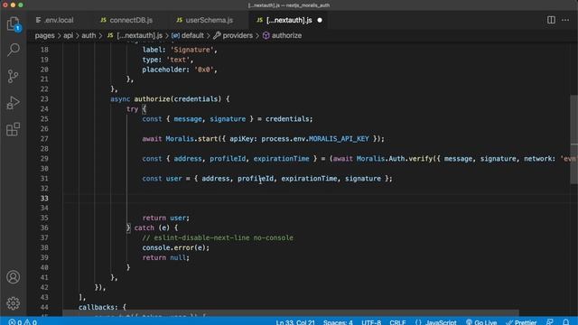 Connect to a Database with Web3 Authentication | MongoDB, NextJS and Moralis смотреть онлайн