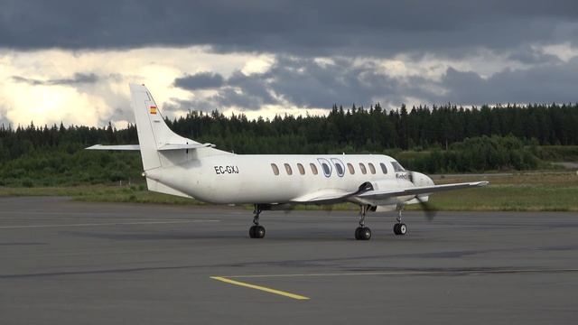 Flightline Fairchild Swearingen Metroliner EC-GXJ at Tampere-Pirkkala смотреть онлайн