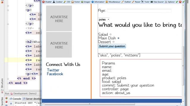 Day 12 - Ruby on Rails 3 - More Forms, select boxes, Flash.now смотреть онлайн