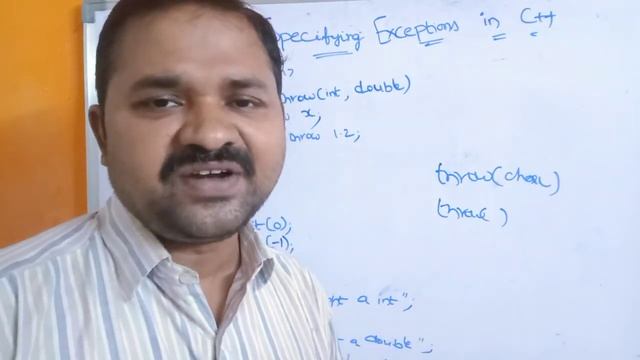 Specifying Exceptions in C++ смотреть онлайн