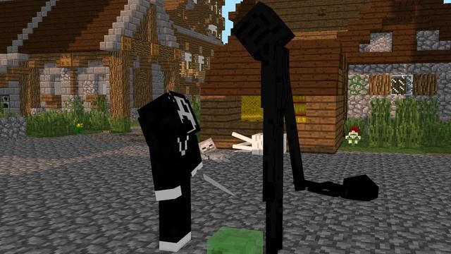 Monster School: R.I.P. SLIME!! - Minecraft Animation смотреть онлайн