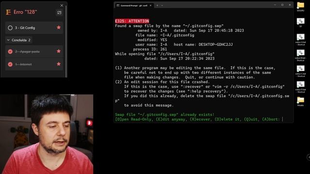 Resolvendo Erro 128 do GIT no Stable Diffusion. Tutorial Passo a Passo смотреть онлайн