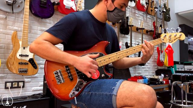 Fender Mustang Bass PJ - Rock.ma смотреть онлайн