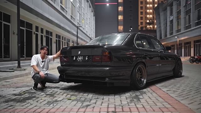 PROJECT RESTOMOD CYBERPUNK BMW E34 V8 , DARI RENDER JADI KENYATAAN !!