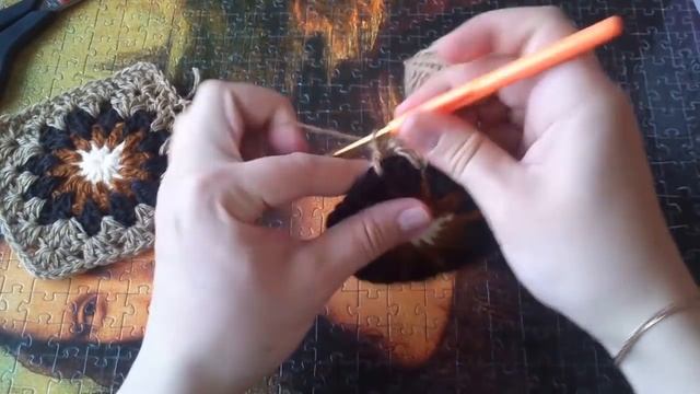 Вязание крючком. Как научиться вязать крючком. Покрывало из мотивов. Крючок для начинающих 2021. смотреть онлайн