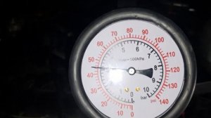 Замер давления топлива в рампе