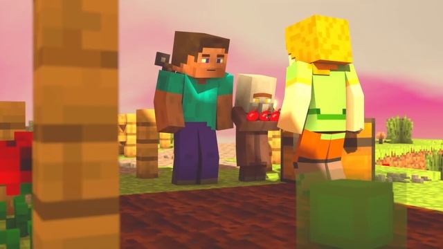 Villager & Pillager Life #3 - New Hands -  Minecraft Animation