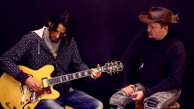 Epiphone Sheraton II by Gibson 80's. Эпифон здорового человека! Обзор. смотреть онлайн