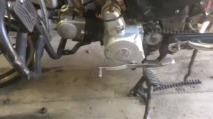 Холодный запуск мопеда Альфа. Как должен запускаться двигатель мопеда Альфа.#motorcycle #motorsport