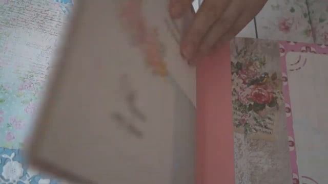 Скрапбукинг. Альбом для девочки с печатными страницами. смотреть онлайн