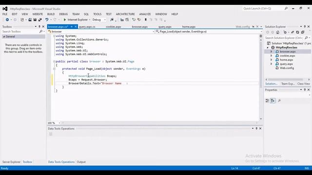 HTTP REQUEST & RESPONSE CLASSES -WEB APPLICATION USING C# - Nithiyapriya Pasavaraj смотреть онлайн