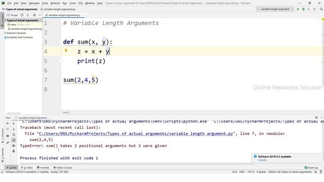 Variable Length Argument in Python || Tutorial - 43 || Python Tutorial смотреть онлайн