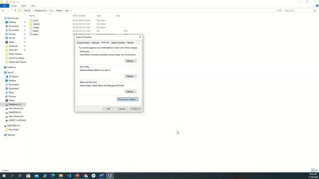 Flutter Tutorial 3 Environment variables set up смотреть онлайн