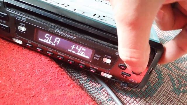 Тест на Auto CD Player Pioneer DEH- 3730MP смотреть онлайн
