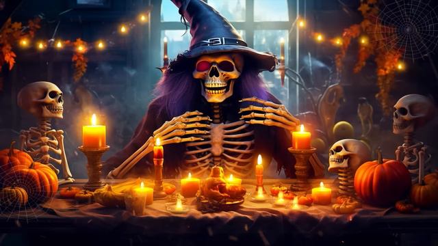 Best Halloween Music 2023 🎃 Spooky Halloween Background Music, Scary Music 🧛♂️ Halloween Ambience смотреть онлайн