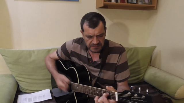 Наедине с гитарой. Поёт Валентин Чос.#22 смотреть онлайн