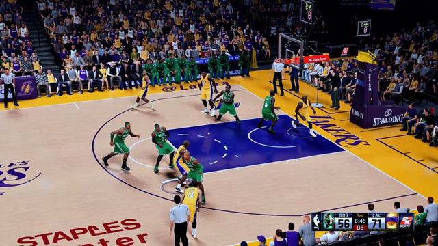 2010 : Boston Celtics vs Los Angeles Lakers - NBA 2K15 (Full Game) смотреть онлайн