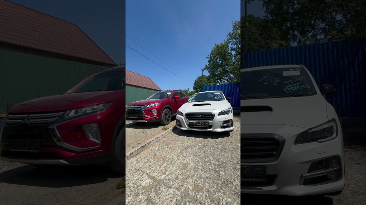 Subaru Levorg и Mitsubishi Eclipse Cross смотреть онлайн
