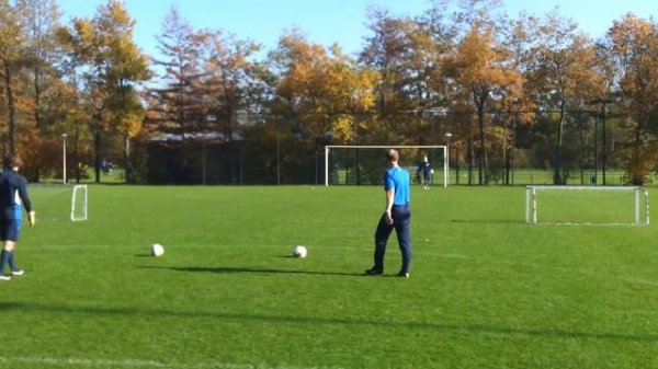 Keeperstraining Wim Ribbens