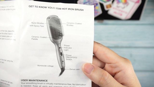 Vidal Sassoon Mini Hot Iron Brush VSLE11CH смотреть онлайн