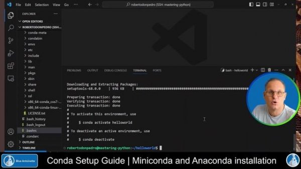 Conda Setup Guide | Miniconda and Anaconda Installation | Virtual Environment | Mastering Python