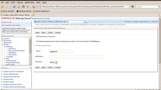 BPEL - Create JMS Queue смотреть онлайн
