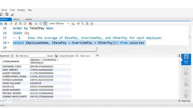 1. Data Analytics Using MySQL | MySQL (Case Study - 1) | Kaggle Dataset (SF Salary) смотреть онлайн