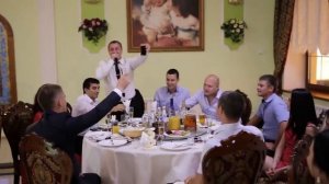 Поздравление на свадьбе от друзей. Давай до свидания!