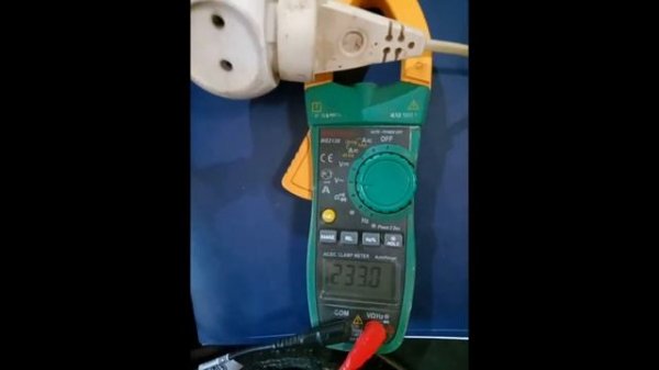 Mastech MS2138 clamp meter, voltmeter, ohmmeter, capacitance