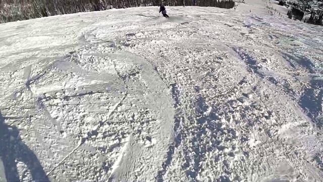 Go Pro 8 black, Шерегеш, гора Зелёная, Сектор А, шестая трасса смотреть онлайн