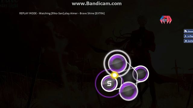 Osu! Fun AR 9 (Relax+DT) Aimer - Brave Shine (EXTRA) 7 stars song смотреть онлайн