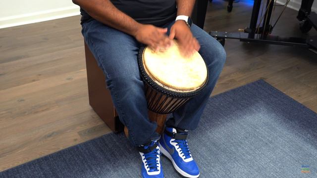 Playing the Djembe Drum with Mister Boom Boom | Movement Songs for Kids | Preschool Music Class смотреть онлайн