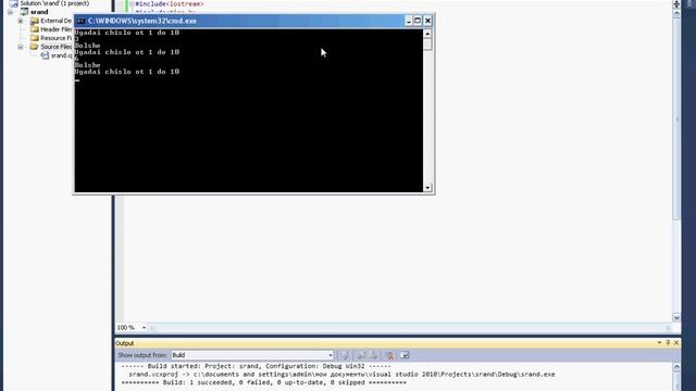 c++ Пишем игру с помощью функций rand() [exphack.org] смотреть онлайн