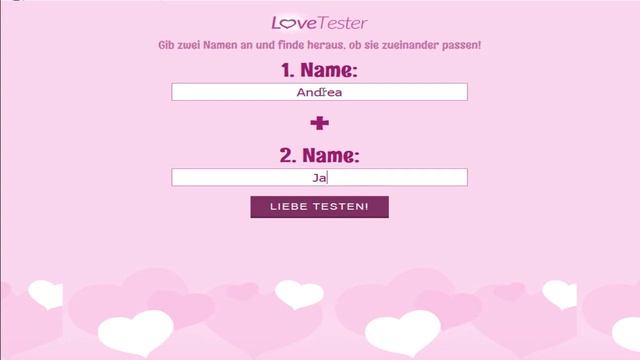 Тест на совместимость имен. Тест на совместимость по именам смотреть онлайн