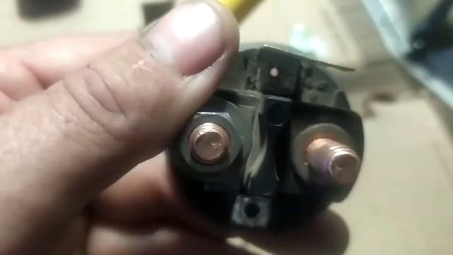 Ремонт втягивающего стартёра Мицюбиси Галант 1985 года Е15. Часть 1. смотреть онлайн