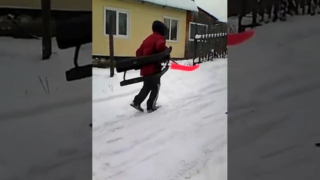 Обзор Снегохода И ДРИФТ На Нём смотреть онлайн