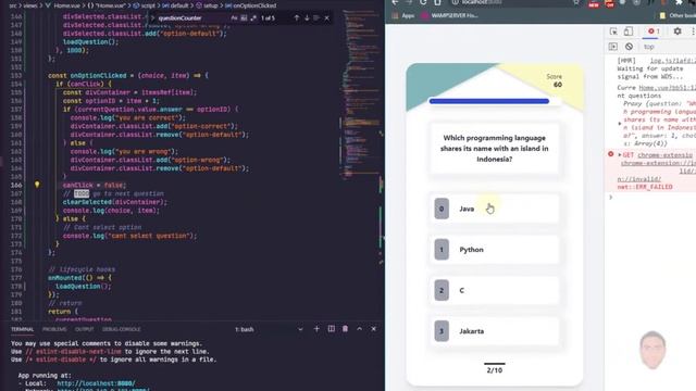 Quiz App with Vue 3, Tailwind and Open Trivia API Part 4: Scoring смотреть онлайн