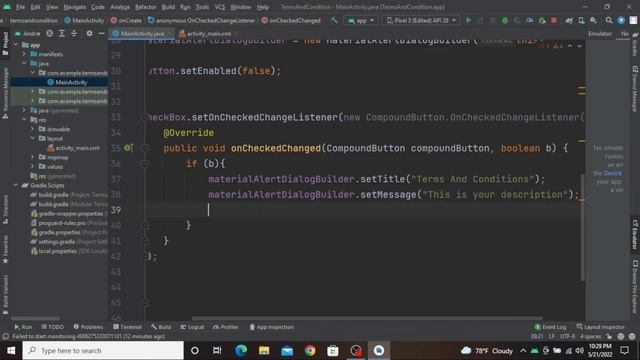 Make Terms and Conditions Alert Dialog || Android Studio Tutorials смотреть онлайн