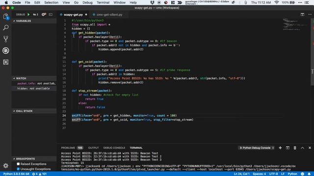 Wireless Frames and Scapy смотреть онлайн