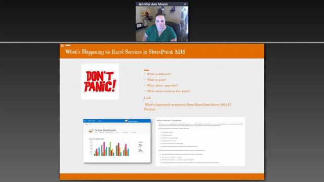Changes for Excel services in SharePoint 2016 on Office 365 Pulse with Jennifer Ann Mason. смотреть онлайн