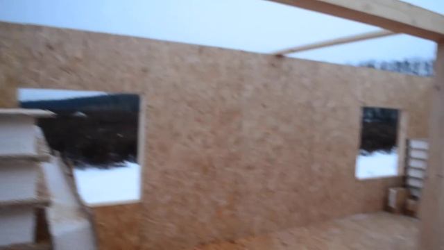 Закончили первый этаж дома из Сип панелей смотреть онлайн