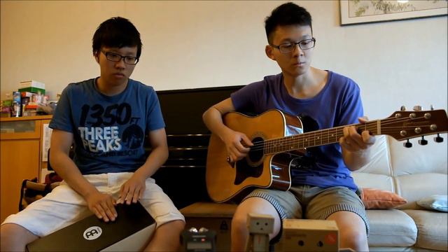 Only you, Guitar (Finger Style) & Bongo cajon cover (Flying Pickets/Yazoo) смотреть онлайн