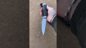 Нож выполнен на заказ|ламинат Леонида Васильева|M390 - 17000 рублей
