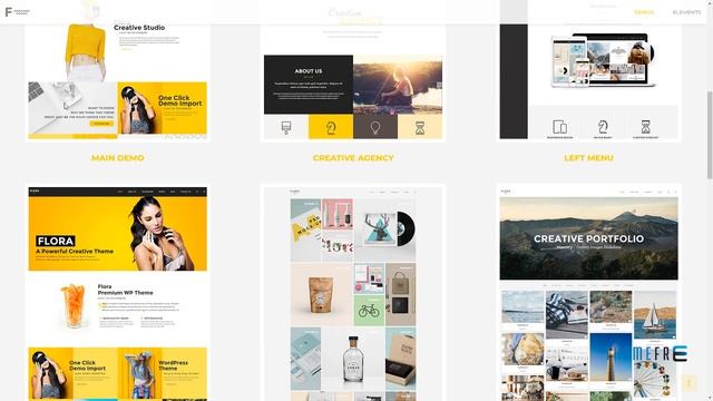 Flora - Responsive Creative WordPress Theme Cullen Everette смотреть онлайн