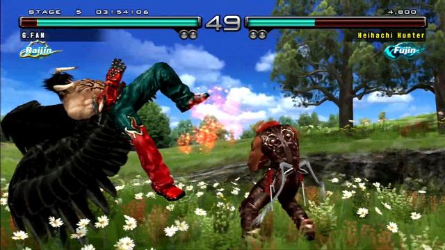Tekken 5 Dark Resurrection PS3 Ghost Battle Devil Jin part24 смотреть онлайн