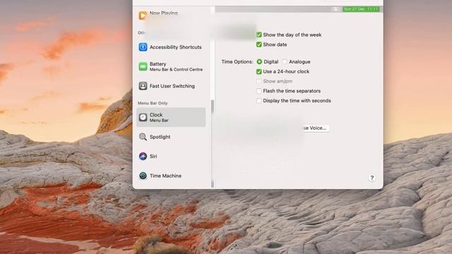 How To Stop Time Announcement On MacBook - OS BigSur