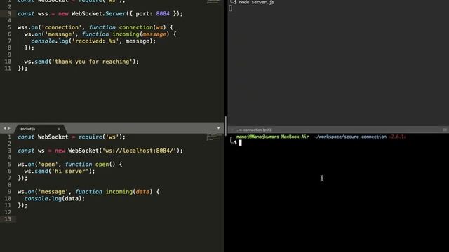 Websocket Example смотреть онлайн
